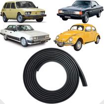 Par borrachão parachoque fusca brasilia multi uso preto liso 4,8cm 48mm 3,5 metros adesivo Par borrachão parachoque fusca brasilia multi uso preto liso 4,8cm 48mm 3,5 metros adesivo