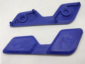 Par Borrachas Da Rabeta Bagageiro Azul Honda Xre 190 Xre 300