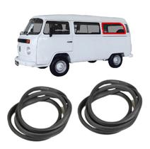 Par Borrachas Janela Fixa Kombi Carat 1997 A 2014 Uniflex Par Borrachas Janela Fixa Kombi Carat 1997 A 2014 Uniflex