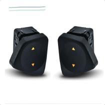 Par Botões Vidro Elétrico Uno Novo Attractive Sporting Ambar Par Botões Vidro Elétrico Uno Novo Attractive Sporting Ambar