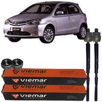 Par Braço Axial Direção Toyota Etios Após 2012 Viemar