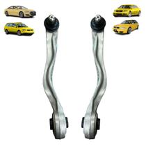 Par Braço Superior Suspensão Curvo Passat 98 A 00 Audi A4 96/...