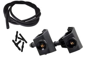 Par Brucutu Esguicho Agua Parabrisa Nissan Tiida + Mangueira Par Brucutu Esguicho Agua Parabrisa Nissan Tiida + Mangueira