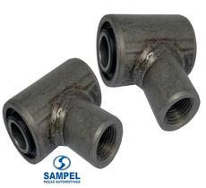 Par Bucha Amortecedor Dianteiro Corcel Belina Del Rey Pampa Sampel 2550A 25mm Médio