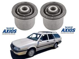 Par bucha bandeja dianteira axios volkswagen santana quantum 1.8 2.0 1991 a 1994