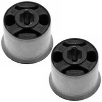 Par Bucha Bandeja Volkswagen Crossfox 2005 a 2013 Dianteiro Maior Axios