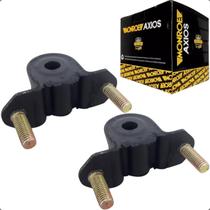 Par Bucha Barra Estabilizadora Dianteira Axios Fiat Palio Siena Strada Doblo C/ Chapa e Parafuso