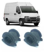 Par Bucha Barra Estabilizadora Dianteira Fiat Ducato 2008 2009 2010 2011 2012 2013 2014 2015 2016 2017 2018 2019 2020 26mm