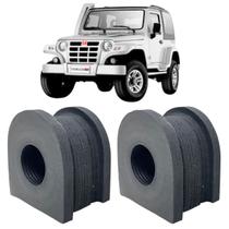 Par bucha borracha reforçada barra estabilizadora dianteira troller t4 g1 2000 a 2014 (26mm) Par bucha borracha reforçada barra estabilizadora dianteira troller t4 g1 2000 a 2014 (26mm)