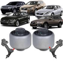 Par bucha menor da bandeja dianteira freelander 2 volvo xc60 xc70 s60 s80 v60 v70 2006 2007 2008 2009 2010 2011 2012 2013 2014 2015