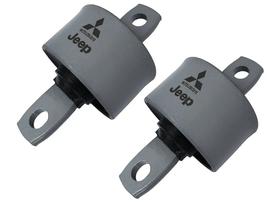 Par Bucha Tensor Suspensão Traseira Mitsubishi Lancer Asx 4120A125, 4120A181, 4120A166, 06508511AA