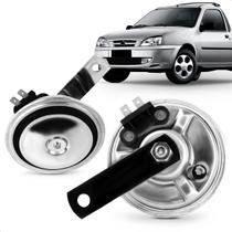 Par Buzina Courier 2000 a 2013 Hk 99 C Conector Jpt Agudo Grave 12v Disco Paquerinha 2 Terminais