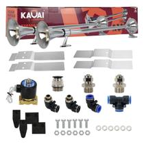 Par Buzina Marítima 74cm C/ Conexões Válvulas 1/2 E SuportesPar Buzina Marítima 74cm C/ Conexões Válvulas 1/2 E Suportes