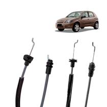 Par Cabo Abertura Fechadura Porta Celta Prisma Diant Esq Dir