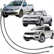 Par Cabo de Aço Tampa Traseira Saveiro G5 Gv 08 19 Ld + Le