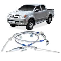 Par Cabo De Freio Traseiro Hilux Pit Bull 2005 Até 2015 Novo Par Cabo De Freio Traseiro Hilux Pit Bull 2005 Até 2015 Novo