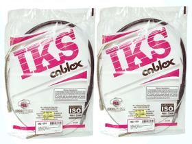 Par Cabo Freio Mão Fusca 1200 1300 1500 1600 1959 A 1996 Karmann Ghia IKS 1201