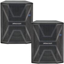 Par Caixa de Som Acústica Ativa 12" Oneal OPB412EX COR:Preto