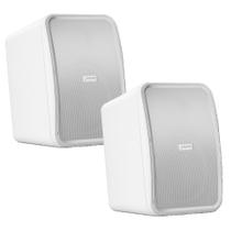 Par Caixa de Som Ambiente Frahm 5 HS Outdoor 5 Pol. 120w Branca Chanfrado Home Sense
