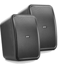 Par Caixa de Som Passiva Outdoor HS 6 Polegadas 8 Ohms Preta Frahm - 31910