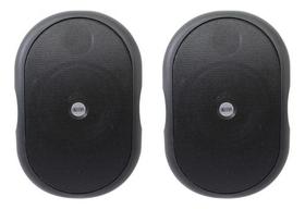 Par Caixas Passivas 4 Pol Som Ambiente 40w Csr40b Outdoors Preto