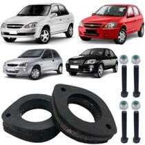 Par calço lift elevar levantar mola suspensão dianteira corsa classic celta prisma g1 1994 a 2017 (3cm)