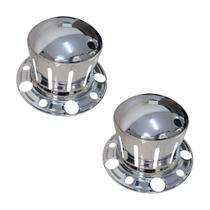 Par calota cubo traseira truck tração aro 22 22,5 speedline Par calota cubo traseira truck tração aro 22 22,5 speedline