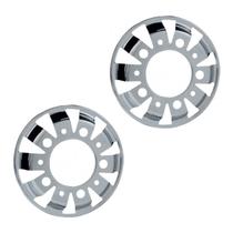 Par calota diant amer a22,5 esportiva inox p/pneu s/camara Par calota diant amer a22,5 esportiva inox p/pneu s/camara