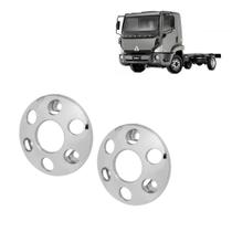 Par Calota Protetor de Roda Elegance p Ford Cargo Dianteira Par Calota Protetor de Roda Elegance p Ford Cargo Dianteira