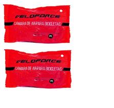 Par Camara Ar Speed 700x25 a 28c Bico Super Longo 80mm Presta