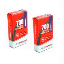 Par câmara de ar 700 x 18/23 Chaoyang bico fino presta 48 mm