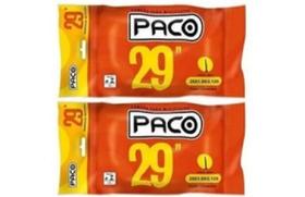 Par Câmara De Ar Paco Aro 29 Mtb Válvula Fina 48mm