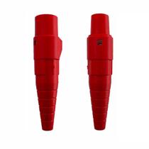 Par Camlock Vermelho Macho Linha + Femea Linha 200A Par Camlock Vermelho Macho Linha + Femea Linha 200A