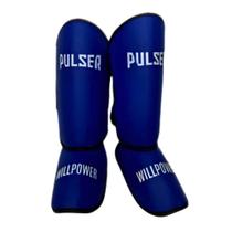 Par Caneleira Infantil Pu Pulser 20MM Muay thai Kickboxing - Pulser Fight