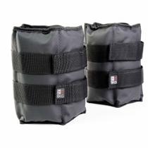 Par Caneleira Tornozeleira de Peso 8 kg Profissional WON Preto Treinar em Casa Academia Funcional