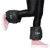 Par Caneleira Tornozeleira KL Master Fitness Peso 5 Kg