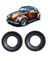Par canopla roseta acabamento manivela vidro vw fusca 59-72 Par canopla roseta acabamento manivela vidro vw fusca 59-72