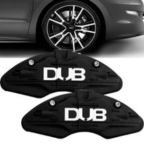 Par Capa De PinÇA De Freio Preto Fosco Universal Par Capa De PinÇA De Freio Preto Fosco Universal