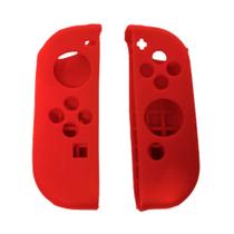 Par Capa de Silicone p/ Joy Con Vermelha - Switch Par Capa de Silicone p/ Joy Con Vermelha - Switch