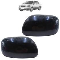 Par Capa do Retrovisor Corolla 2003 Até 2008 Lisa Original