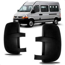 Par Capa para Retrovisor Master 2003 2004 2005 a 2012 Preto Par Capa para Retrovisor Master 2003 2004 2005 a 2012 Preto