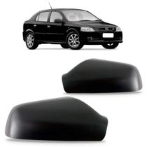 Par Capa Retrovisor Astra 1999 2000 a 2010 Preto Texturizado