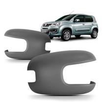 Par capa retrovisor c/furo pisca e primer uno 2015 a 2021