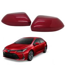 Par Capa Retrovisor Corolla 2020 2021 2022 2023 2024 2025 Vermelho Granada Original Par Capa Retrovisor Corolla 2020 2021 2022 2023 2024 2025 Vermelho Granada Original