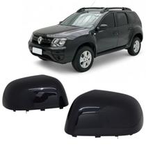 Par Capa Retrovisor Duster 2016 2017 2018 2019 2020 Preto Nacré Original