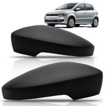 Par Capa Retrovisor Fox 2010 a 2014 Texturizado com Furo Par Capa Retrovisor Fox 2010 a 2014 Texturizado com Furo