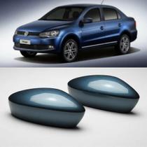 Par Capa Retrovisor Gol G6 G7 Sem Furo Pisca Original Azul Par Capa Retrovisor Gol G6 G7 Sem Furo Pisca Original Azul