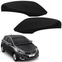 Par capa retrovisor hb20 2012 a 2019 com furo para pisca