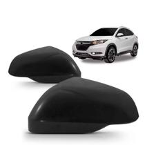 Par capa retrovisor hrv 2015 a 2021 preta Par capa retrovisor hrv 2015 a 2021 preta