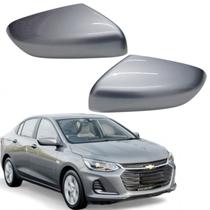Par Capa Retrovisor Onix 2020 2021 2022 2023 2024 2025 Prata Shark Sem Furo Sensor Original Par Capa Retrovisor Onix 2020 2021 2022 2023 2024 2025 Prata Shark Sem Furo Sensor Original